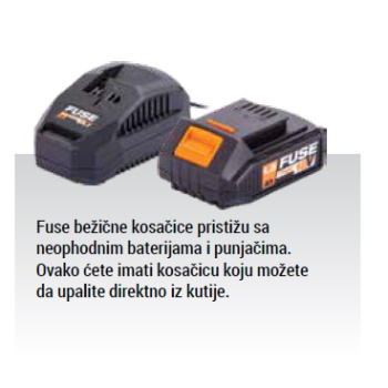 Villager Fuse akumulatorska kosačica Villy 3740 E-2